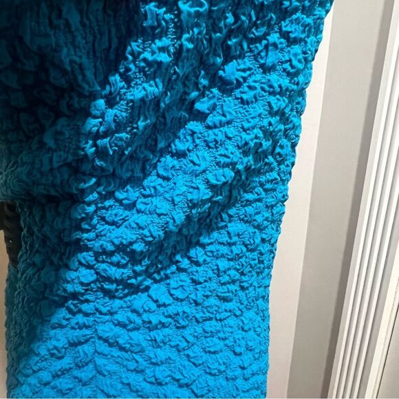 NWT By Anthropologie Textured Mini Shift Dress womens size large - Picture 9 of 14